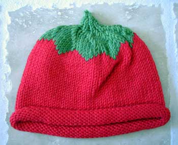 tomato hat by Jess