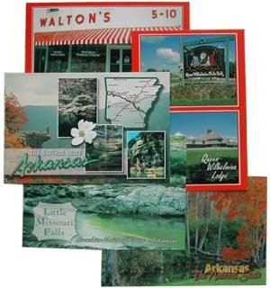 Arkansas postcards