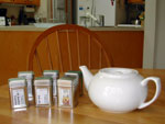 teapot and teas